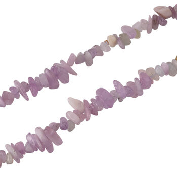 Kunzit Halskette 76 cm ca. 310.00 ct