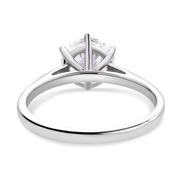 Lustro Stella - 200 Facetten wei&szlig;er Zirkonia Ring, 925 Silber rhodiniert,ca. 3.55 ct image number 6