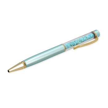 T&uuml;rkis Edelstein Stift-Set, Blau