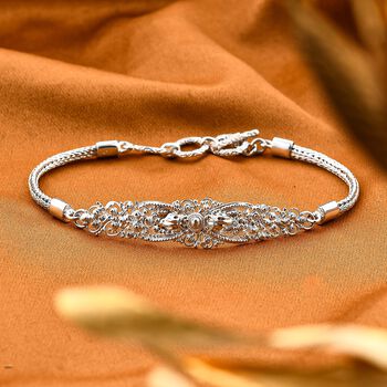 Royal Bali Kollektion - Silber Armband, 20cm