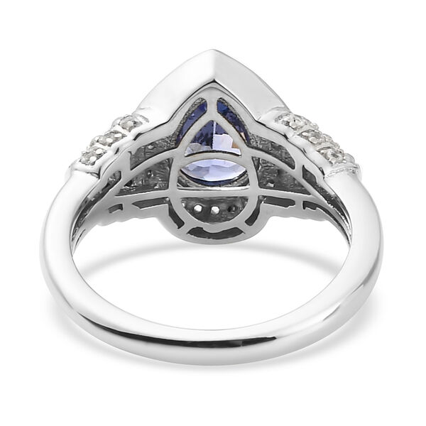 Tansanit und Zirkon Ring - 1,43 ct. image number 6