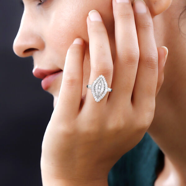 Weißer Diamant-Ring - 1 ct. image number 3