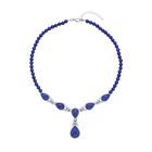 Lapislazuli Halskette, ca. 45 cm, ca. 164.00 ct