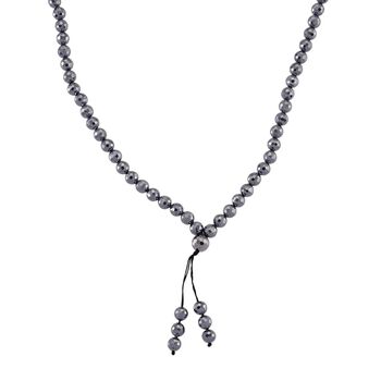 Terahertz Halskette ca. 86.5 cm Reiner Edelstahl ca. 330.00 ct