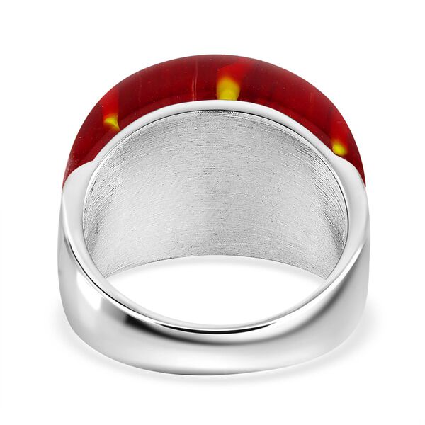 Roter Ring im Murano-Stil image number 5