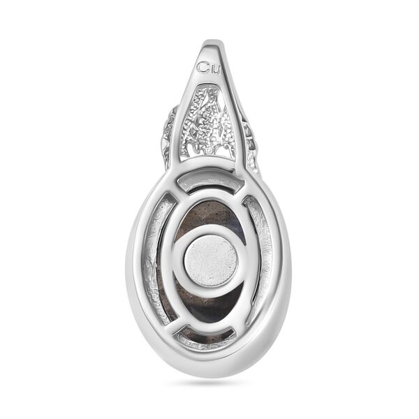 Labradorit Anh&auml;nger 950 Kupfer  ca. 7.03 ct image number 5