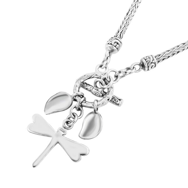 Royal Bali Kollektion- Libellen-Halskette, 50 cm - 20,62g image number 4