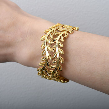 ALLORO Swirl Armreif, 16,5-19 cm