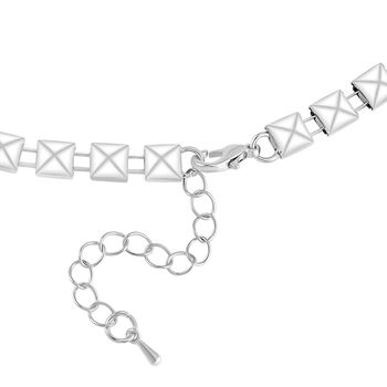 Wei&szlig;es Kristall Armband, ca. 19 cm