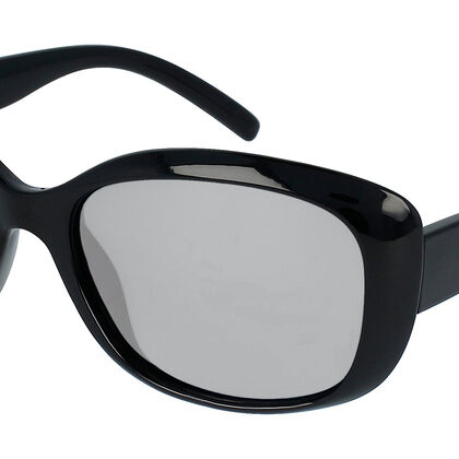 SOLE & LUCE - Swiss Eyewear, Polarized UV 400 Schutz Photochrome Sonnenbrille, Schwarz