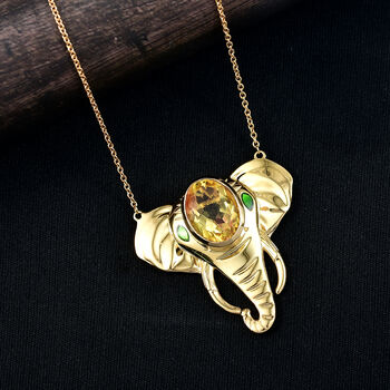 EVER TRUE Sphaleros Quarz Halskette ca. 50 cm Nickelfreies Messing ca. 9,86 ct.