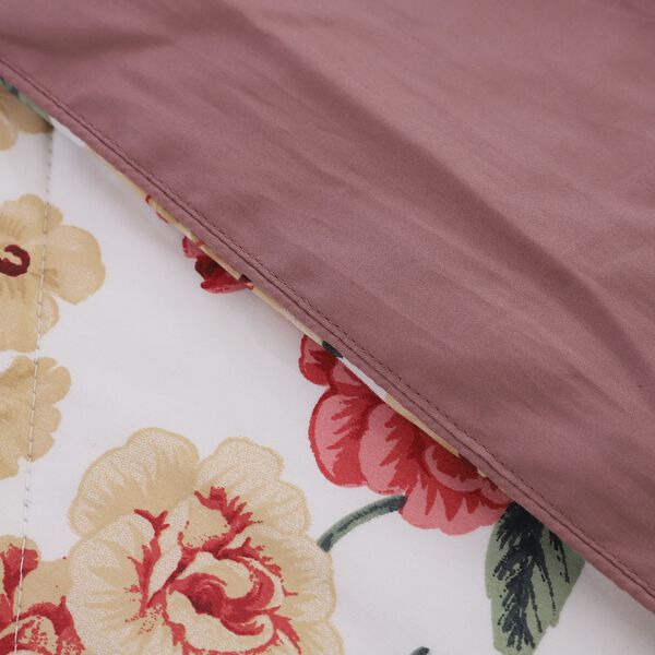 Serenity Night - 4-teiliges 100% Maulbeerseide Steppdecken-Set, Mehrfarbig image number 5