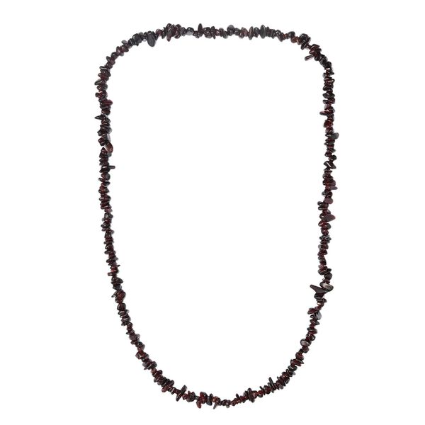 AA rote Granat 70cm Halskette - 390 ct. image number 4