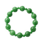 Flexibles, grünes Jade-Armband, 19 cm, ca. 276,50 ct image number 0