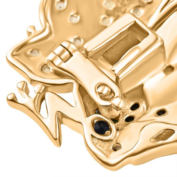 GP Trionfo Kollektion- Nat&uuml;rlicher Chromdiopsid, Citrin und blauer Saphir Ring/ Anh&auml;nger - 1,15 ct. image number 13