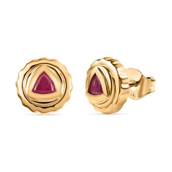 Afrikanische Rubin-Ohrstecker - 0,67 ct.