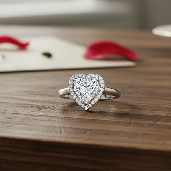 RADIANTA GRA zertifiziert Moissanit (D-VVS) Ring 925 Silber rhodiniert (Gr&ouml;&szlig;e 18.00) ca. 2.14 ct image number 2