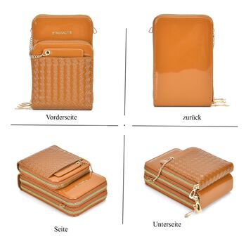 Passage - RFID Crossbody-Tasche, Braun