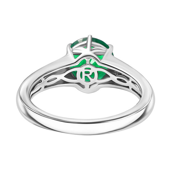 RHAPSODY AAAA Kagem sambischer Smaragd und VS Diamant Ring in 950 Platin - 2,13 ct. image number 6