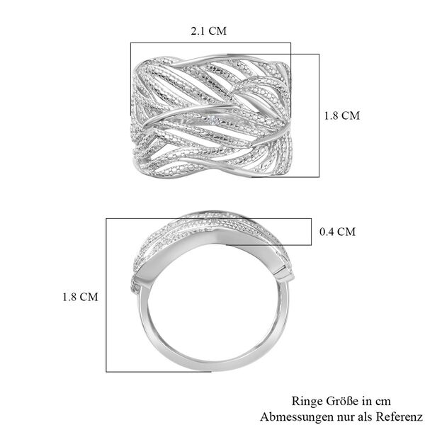 Floraler Ring, 925 Silber image number 7