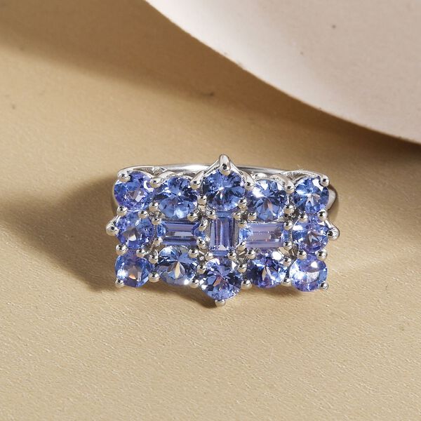 AA Tansanit Boot Ring - 2,42 ct. image number 2