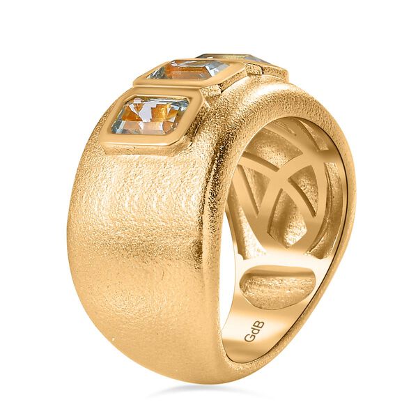 Himmelblauer Topas-Ring - 2,18 ct. image number 5