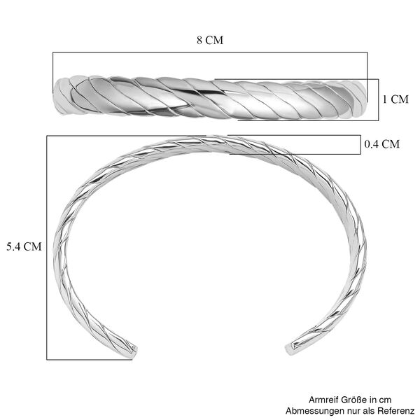Manschette Armreif mit Magneten 18,5 cm image number 6