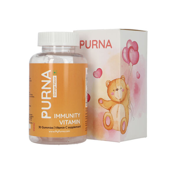PURNA Vitamin C Orange Erg&auml;nzung 30 Drops f&uuml;r Erwachsene und Kinder, Orange image number 3