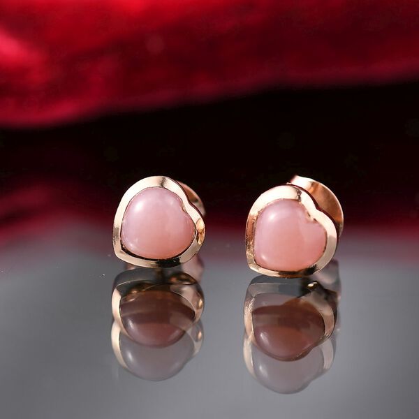 Herzklang - D joy AA Vinicunca-Peruanische Opal Ohrringe 925 Silber ca. 1.55 ct image number 2