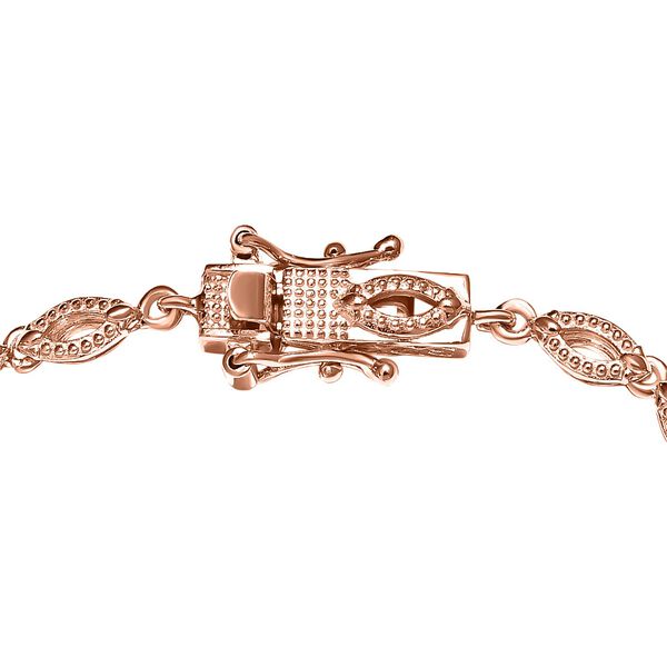 Morganit-Armband, ca. 19 cm, 925 Silber Ros&eacute;gold Vermeil ca. 6,34 ct image number 4