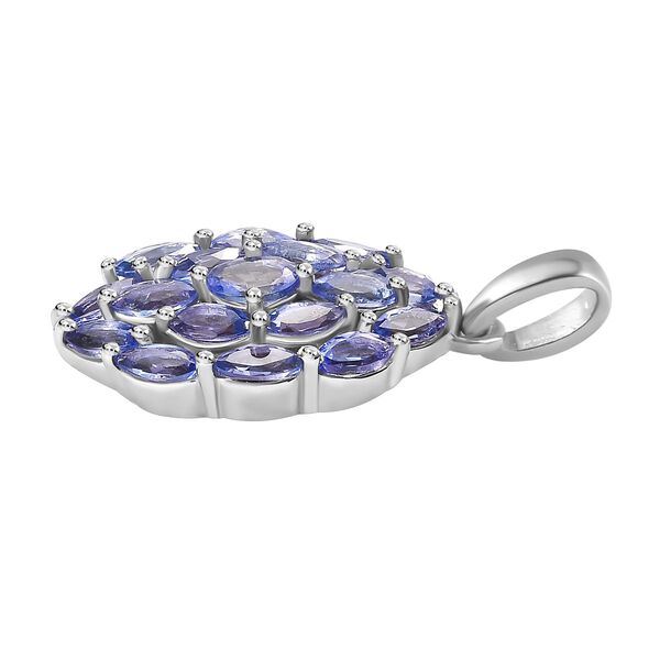 Tansanit Cluster Anhänger - 2 ct. image number 4