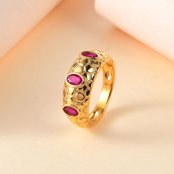 Afrikanischer Rubin-Ring - 1,09 ct. image number 2