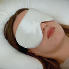 SERENITY NIGHT: 2er-Set - Kissenbezug und Augenmaske aus 100% Maulbeerseide, Elfenbeinfarben image number 2