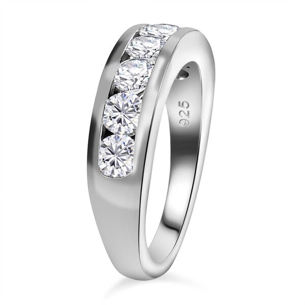 Moissanit Ring- 1,06 ct. image number 6