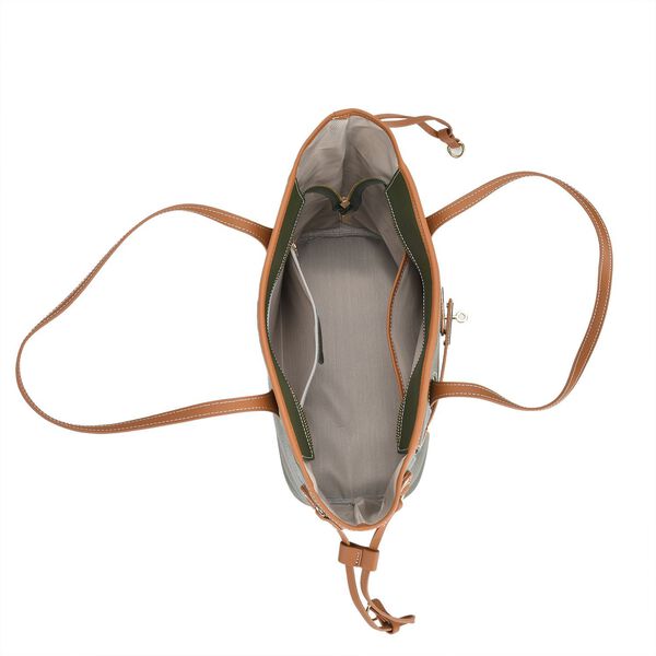 Hochwertige Echtleder Handtasche, gr&uuml;n image number 5