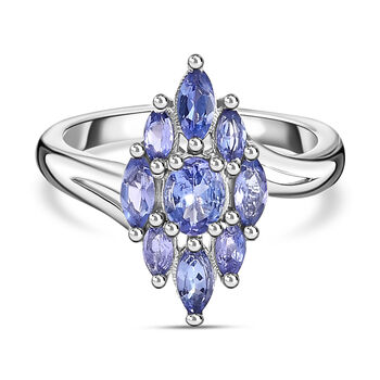 Tansanit Ring - 1,13 ct.