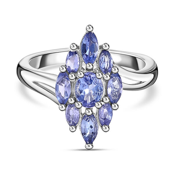 Tansanit Ring - 1,13 ct.