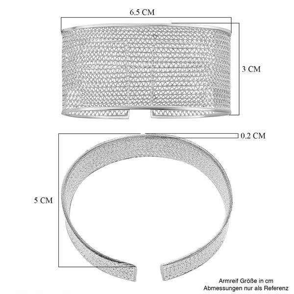 Royal Bali - 925 Silber Armreif, ca. 19 cm, ca. 21,39g image number 5