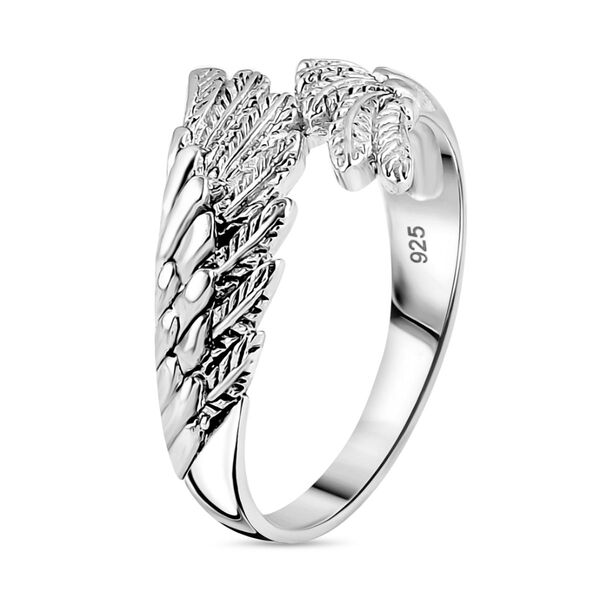 Royal Bali Kollektion- Bypass Ring in 925 Silber image number 3
