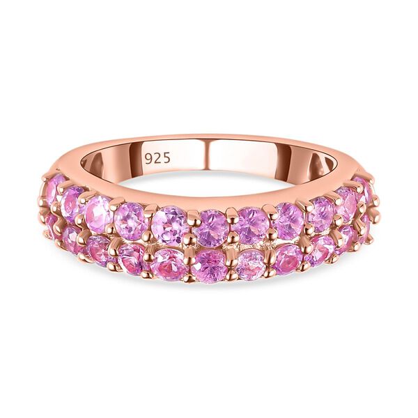 Rosa Saphir-Ring - 1,78 ct.