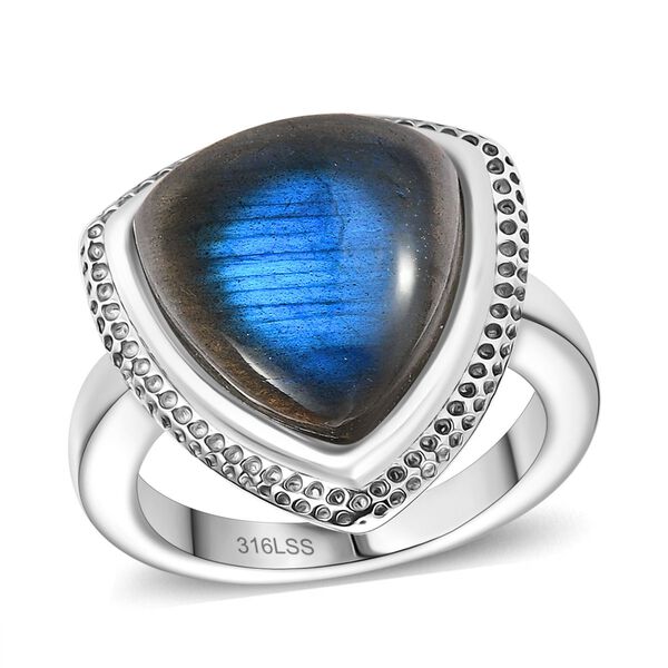 AAA Labradorit Ring - 7,60 ct. image number 5