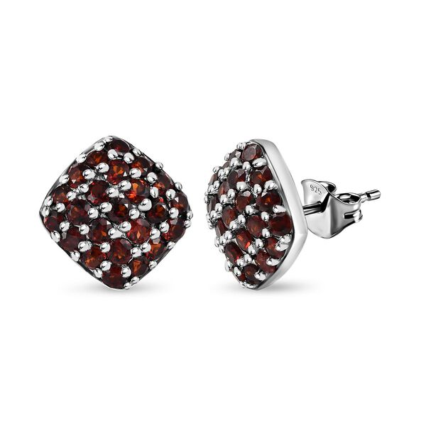 Nat&uuml;rliche Mosambik Granat-Ohrringe - 2,49 ct.