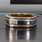 Diamant Ring 925 Silber Bicolor image number 1