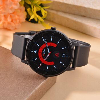 HiWatch Plus Smartwatch Schwarz, Bluetooth 5.3, TFT-Display, Herz- & Gesundheitsmonitoring, iOS und Android-kompatibel