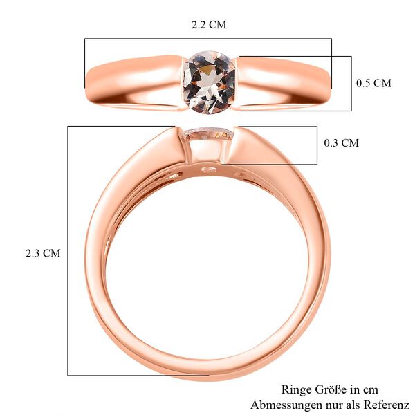 AA Morganit Ring, ca. 0,46 ct image number 7