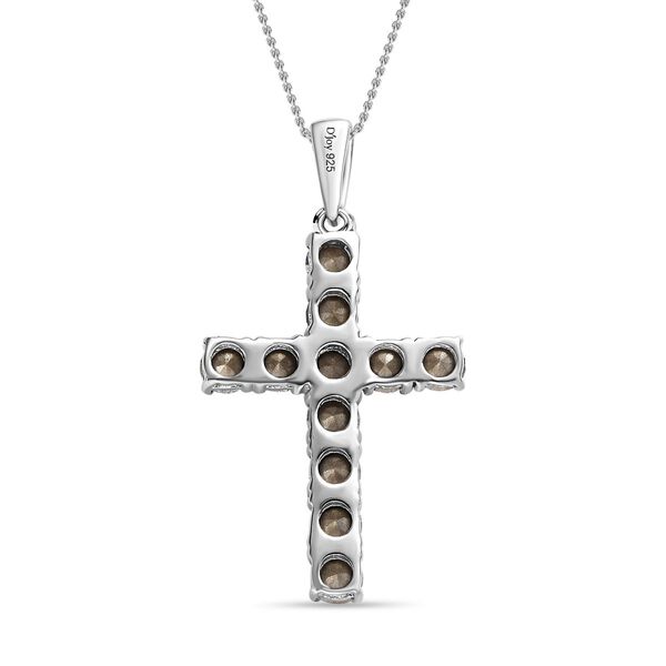 Wei&szlig;er Kristall-Anh&auml;nger mit 50cm Kette - 2,08 ct. image number 6