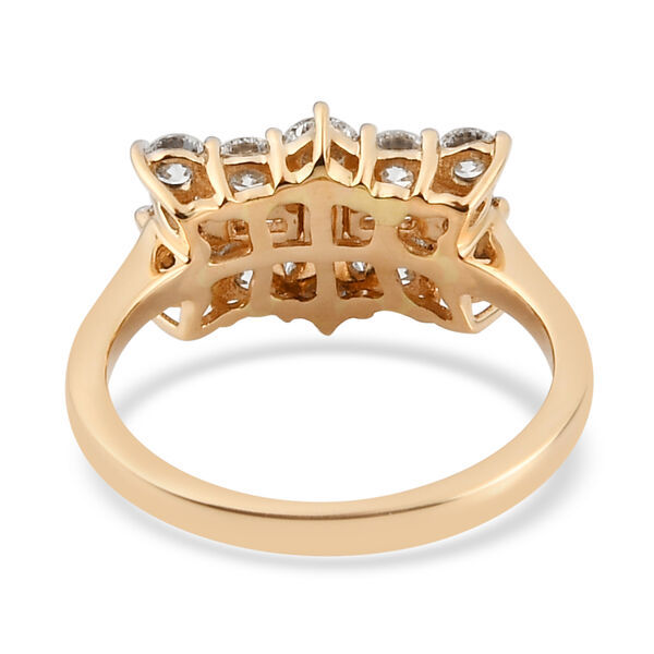 Weißer Diamant I Ring 750 Gold  ca. 1.01 ct image number 6