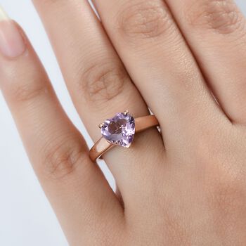 AA Rose De France Amethyst Ring - 2,27 ct.