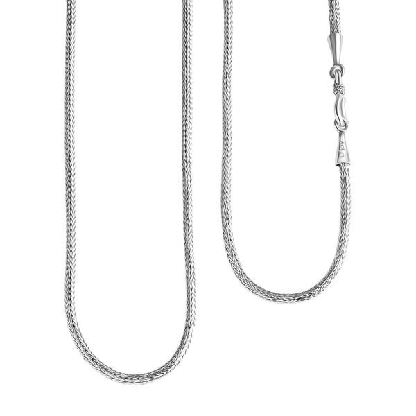 Royal Bali - Tulang Naga Halskette, 925 Silber ca. 14,96g, ca. 45 cm