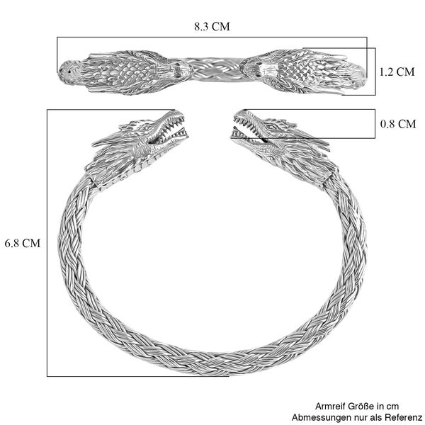 D'Joy 925 Silber Armreif ca. 19 cm ca. 34,18g image number 5